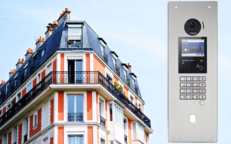 Installation et programmation d'interphone portier Intratone avec vidéos et  platine de rue à Aix en provence - Came Automatisations Services - AS13